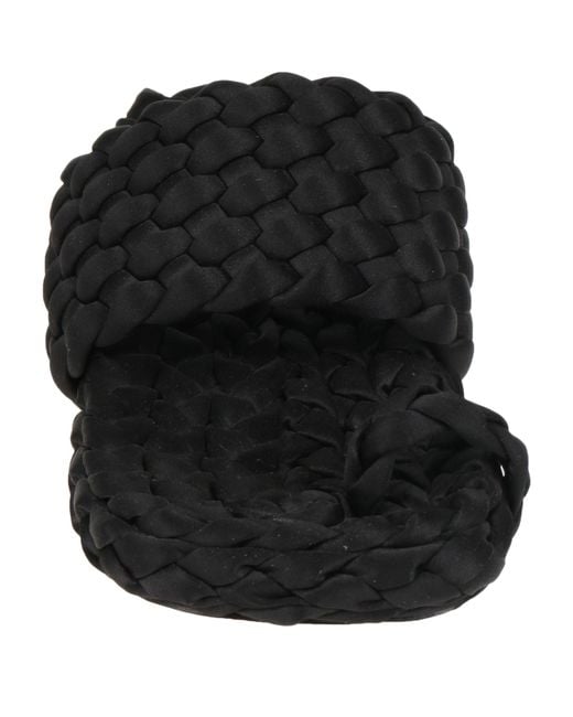 Paloma Barceló Black Thong Sandal