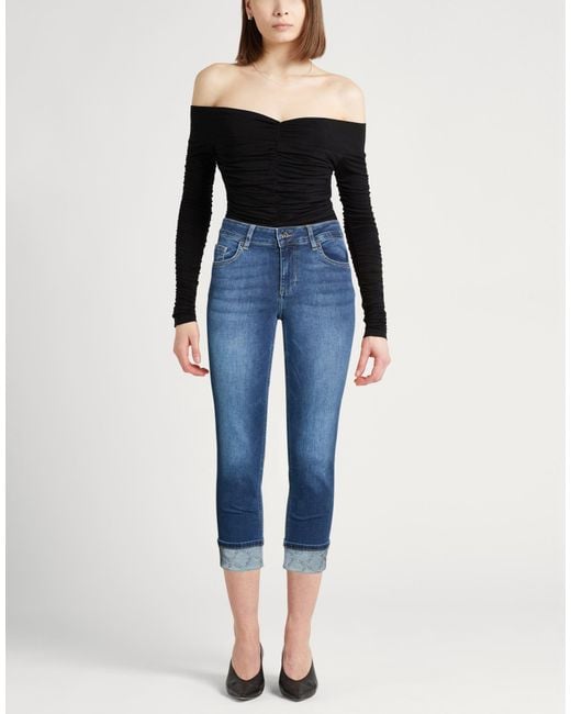 Liu Jo Blue Jeans Cotton, Elastomultiester, Elastane
