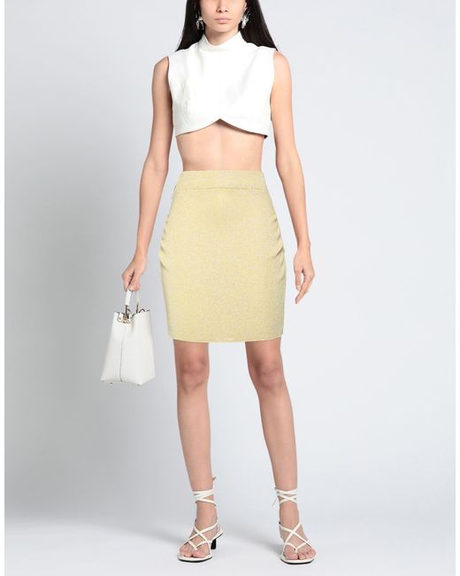 Rebel Queen Natural Mini Skirt