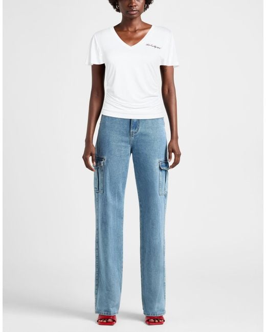Karl Lagerfeld White T-Shirts