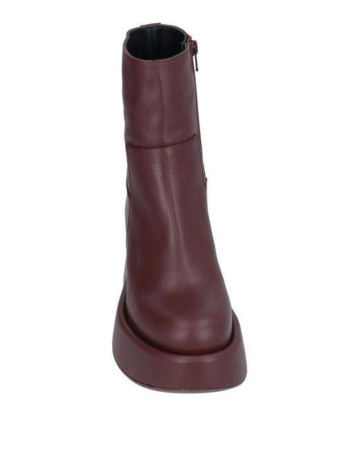 Paloma Barceló Purple Ankle Boots