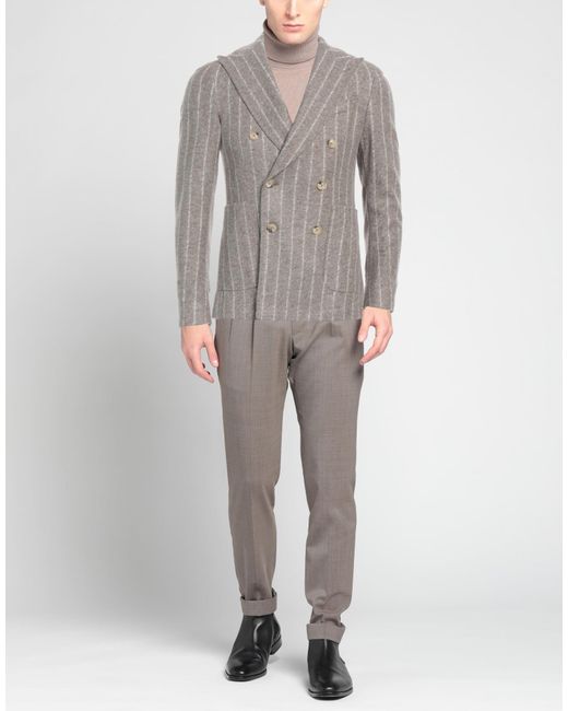 Manuel Ritz Gray Blazer for men