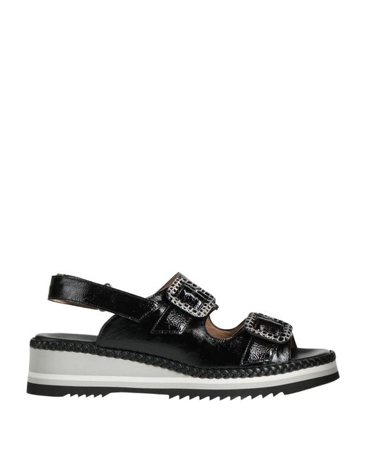 Donna Soft Black Sandale