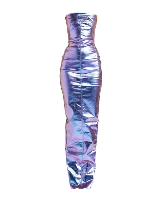 Rick Owens Blue Maxi-Kleid