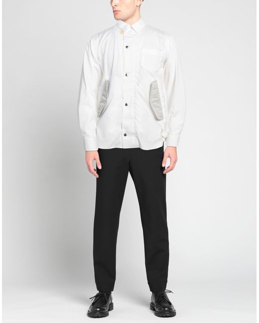 Sacai White Shirt for men