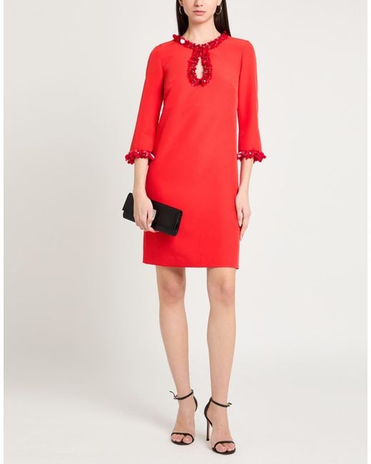 P.A.R.O.S.H. Red P.A.R.O..H. Mini Dresses