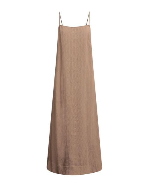 Robe Longue By Malene Birger en coloris Brown