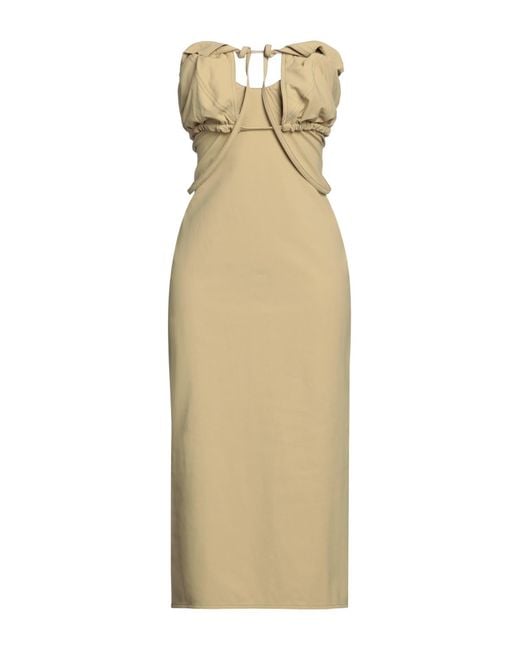 Jacquemus Natural Midi Dress