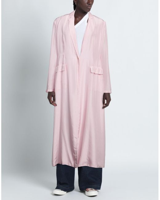 Dries Van Noten Pink Overcoat