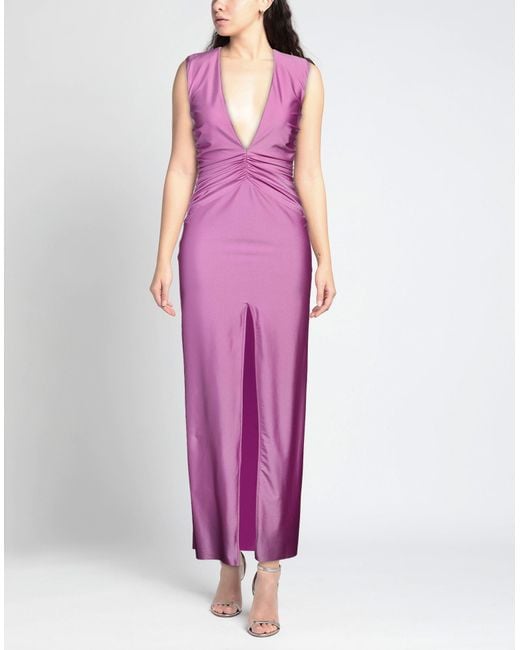 Vestido largo House of Amen de color Purple