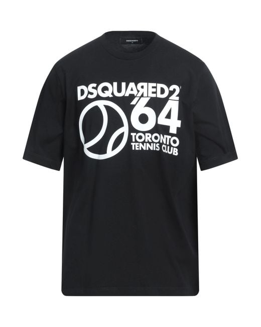 DSquared² T-shirts in Black für Herren