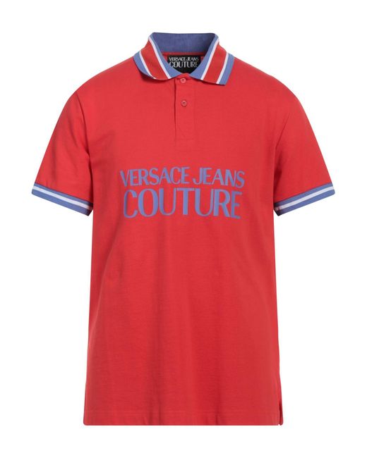 Versace Poloshirt in Red für Herren