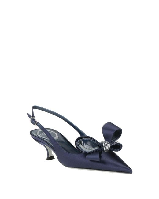 Decolletes di Rene Caovilla in Blue