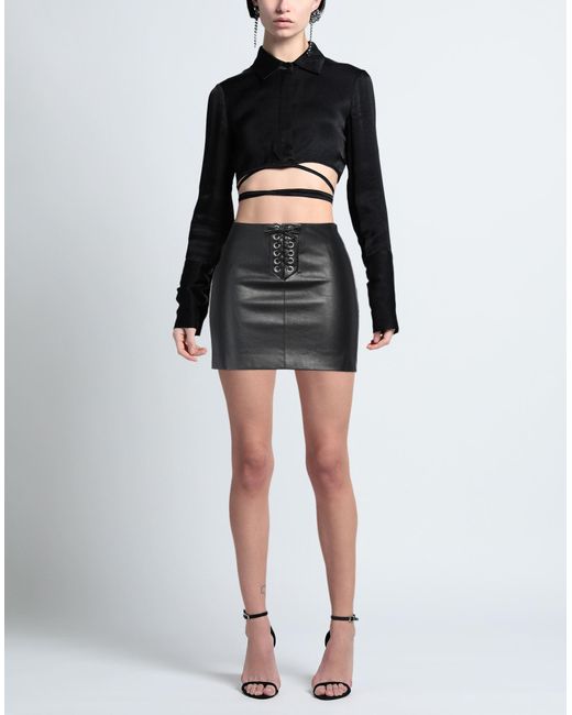 ROTATE BIRGER CHRISTENSEN Black Short Skirts