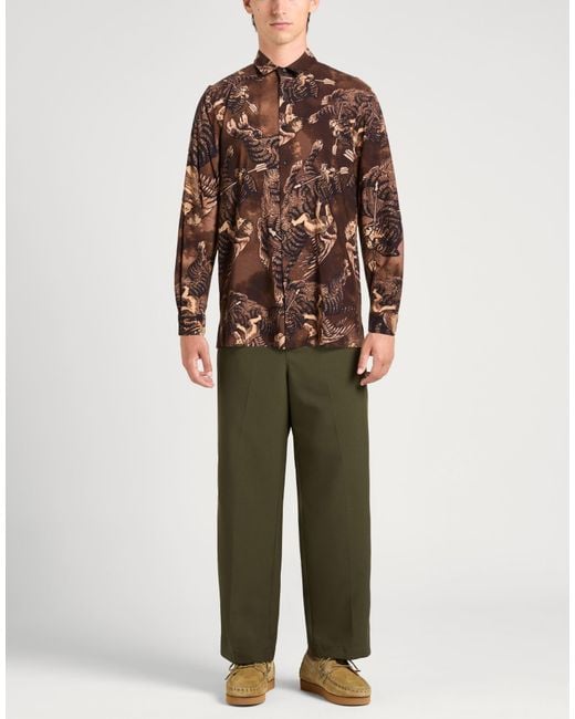 Just Cavalli Brown Shirt for men