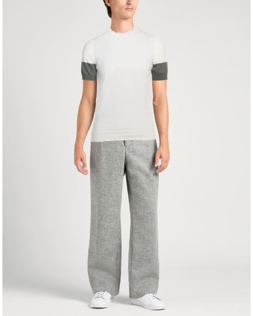Alpha Studio Pullover in White für Herren