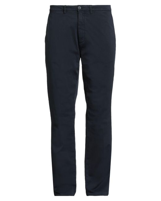 MARCIANO BY GUESS Blue Midnight Pants Cotton, Elastane for men