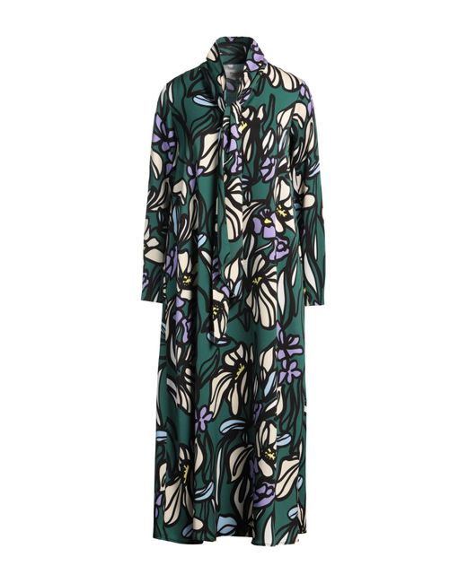 Psophia Green Midi Dress