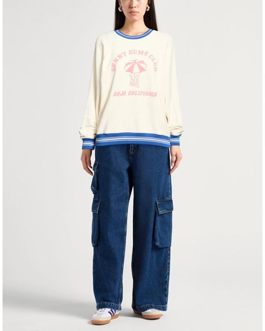 Mother White Sweatshirt Cotton