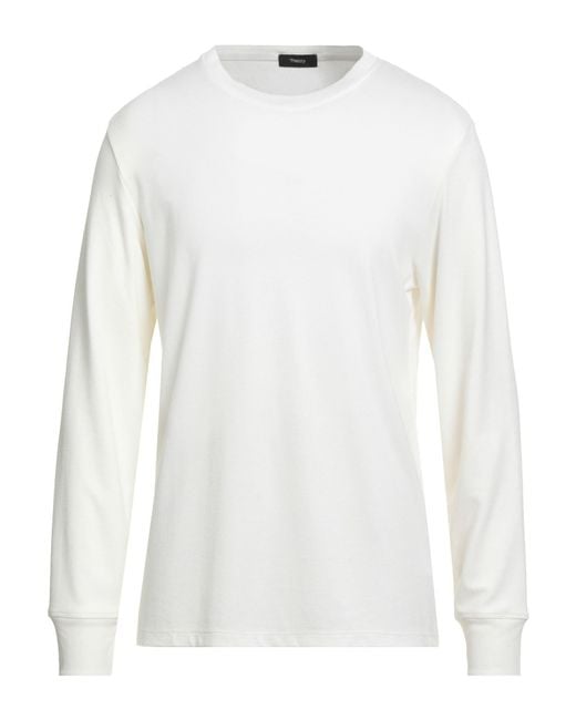 Pullover Theory de hombre de color White