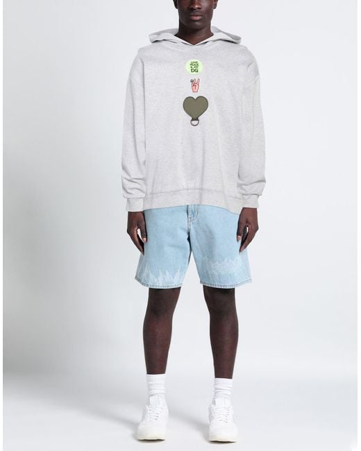 Dolce & Gabbana Gray Sweatshirt for men