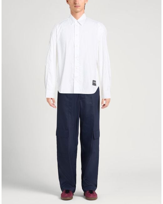 Versace Jeans Couture White Shirt Cotton for men