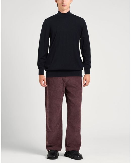 Ice Iceberg Blue Midnight Turtleneck Wool for men