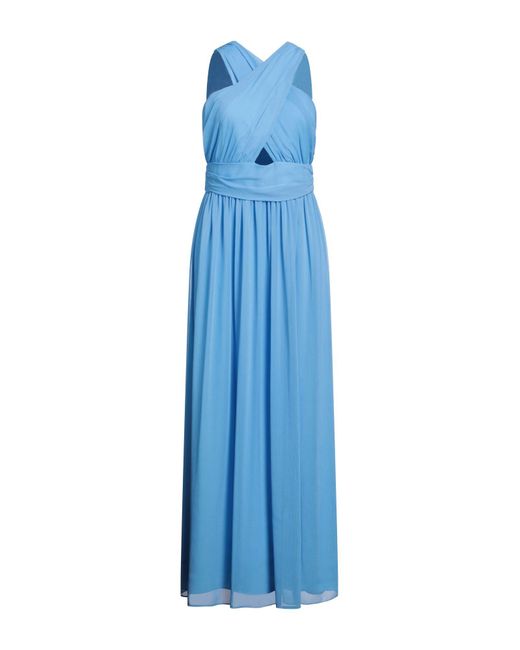 Hanita Blue Maxi-Kleid