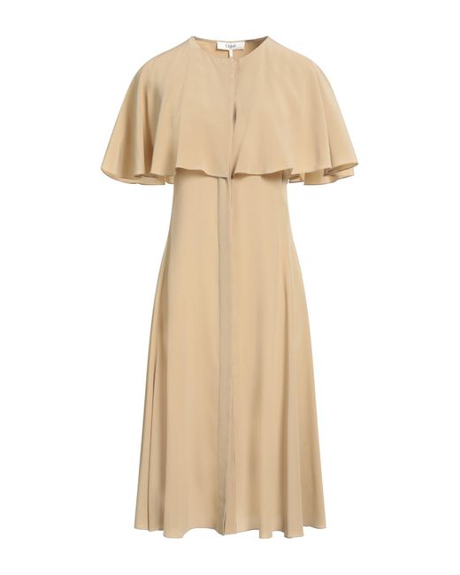 Robe midi Chloé en coloris Natural
