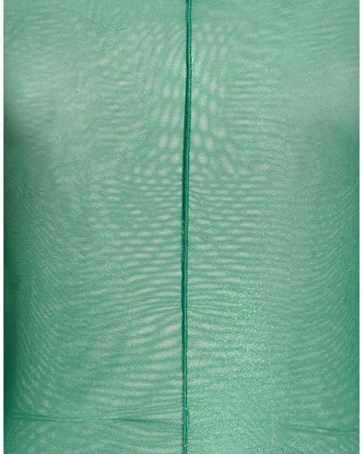 Oseree Green Mini Dress Polyamide, Elastane
