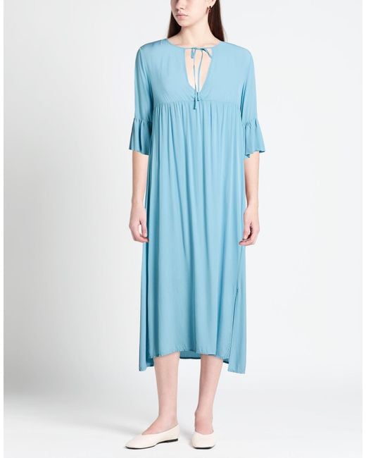 ALESSIA SANTI Blue Midi Dresses