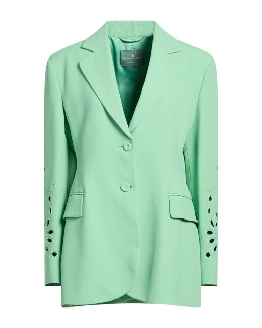 Ermanno Scervino Green Blazers