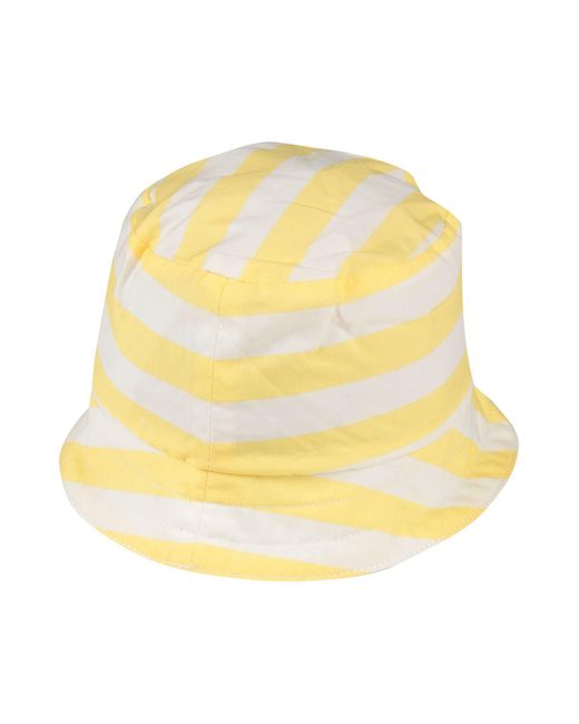 Emporio Armani Yellow Hat Cotton
