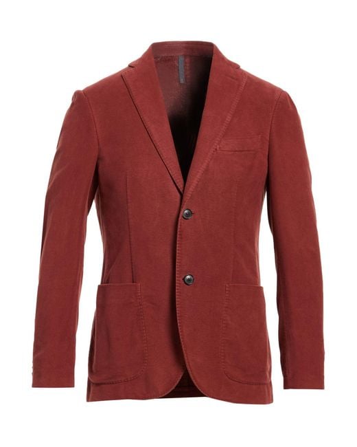 Montedoro Red Blazers for men