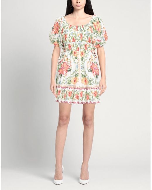 Farm Rio White Mini Dress