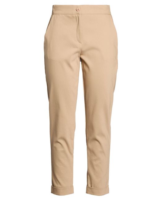 Caractere Natural Sand Pants Cotton, Polyamide, Elastane