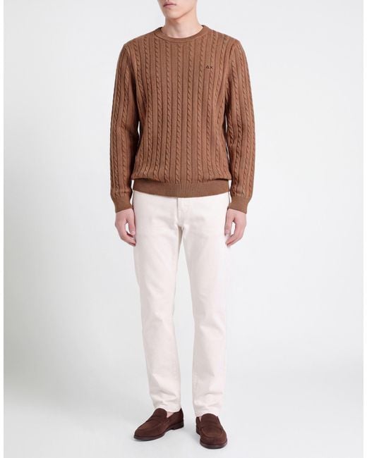 Pullover Sun 68 de hombre de color Brown