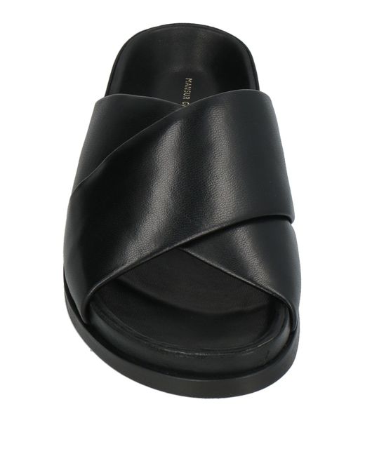 Mansur Gavriel Black Sandals
