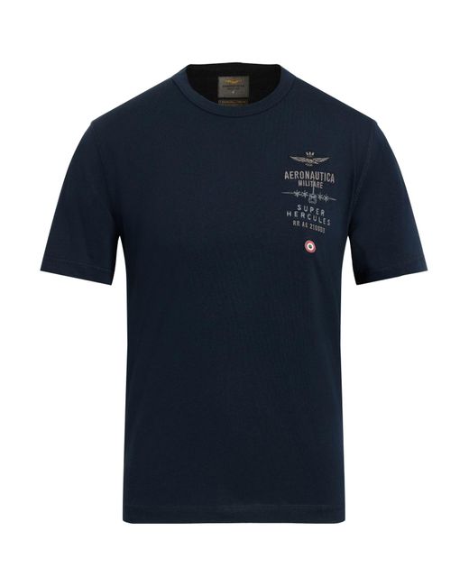 T-Shirt Aeronautica Militare pour homme en coloris Blue