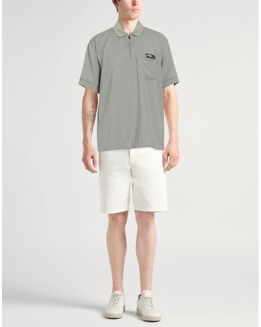 Emporio Armani Gray Polo Shirts for men