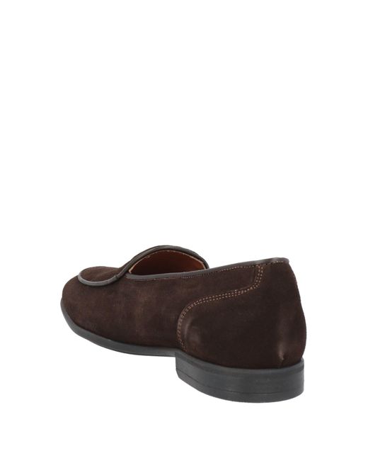 FERRINO Brown Loafers for men