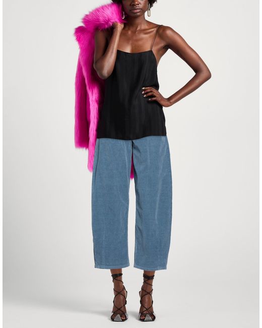 PNTS Blue Pants Cotton, Viscose, Elastane