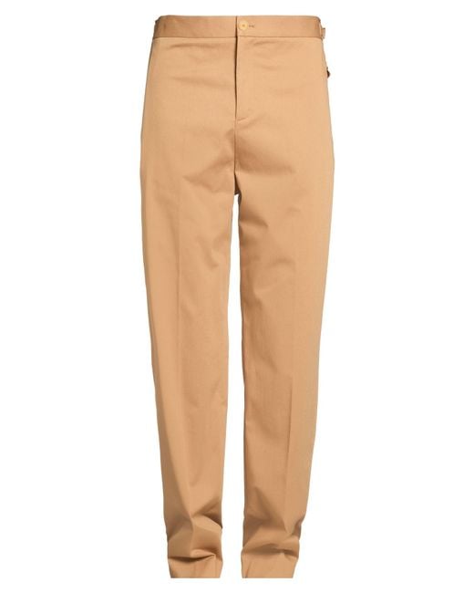 Casablanca Natural Pants Organic Cotton, Elastane for men