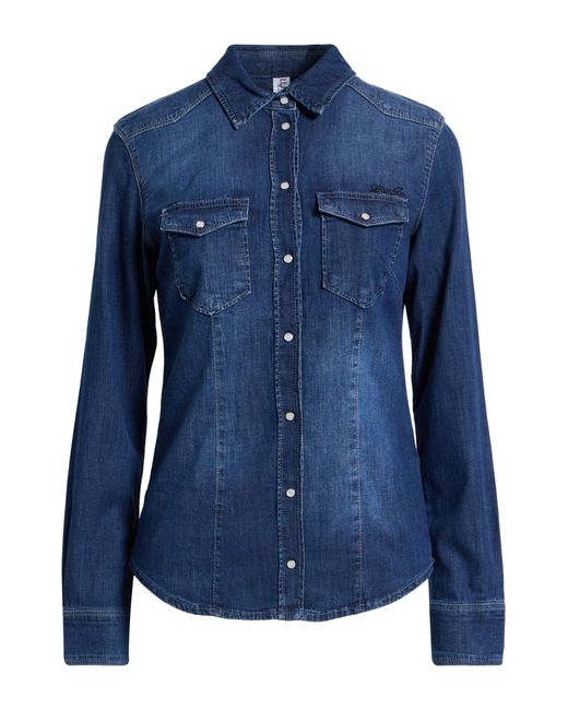 Liu Jo Blue Denim Shirt