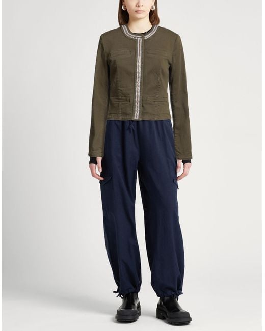 Liu Jo Green Denim Outerwear
