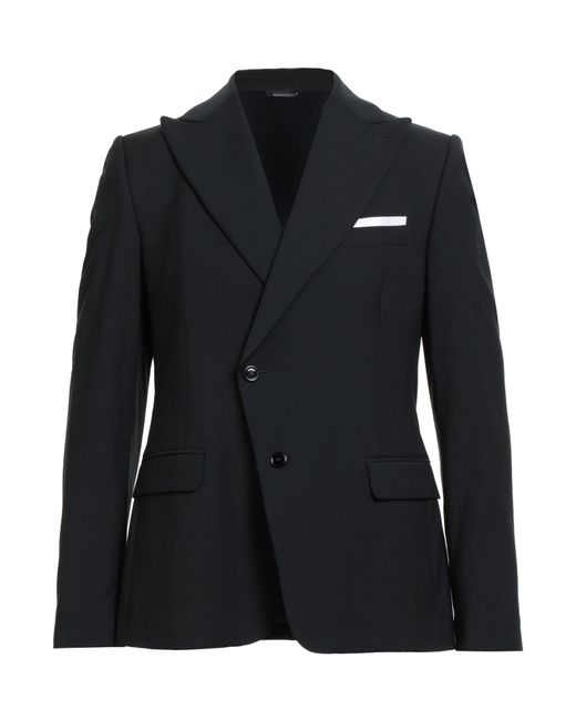 Daniele Alessandrini Black Blazer for men