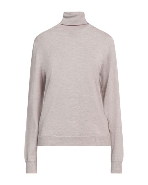 Dondup Gray Turtleneck Wool