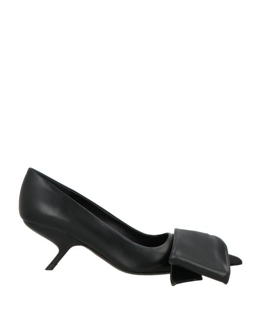 Ferragamo Black Pumps Lambskin