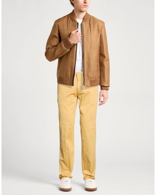 Incotex Yellow Trouser for men