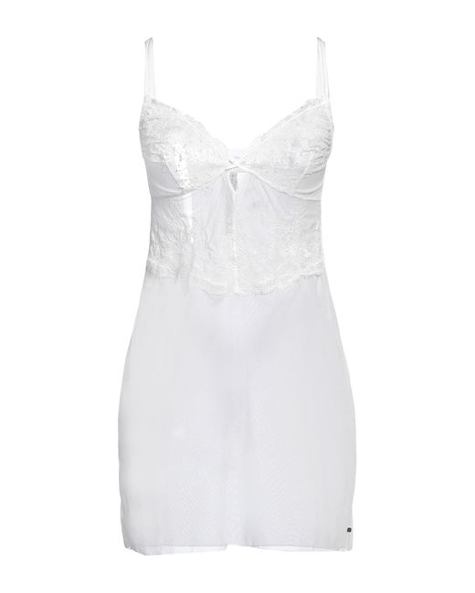 Verdissima White Slip Dress